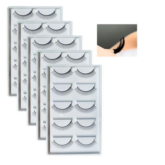 Single Layer Lash Extension Training Strips - Practice Made Easy
