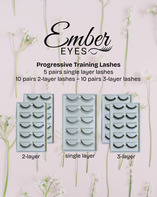 Progressive Training Lashes - Practice with Purpose~Lash with Confidence