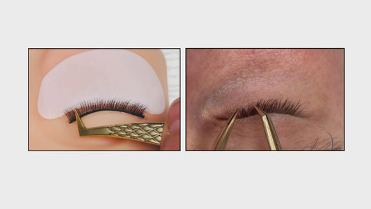 3-Layer Lash Extension Training Strips - Practice Made Easy